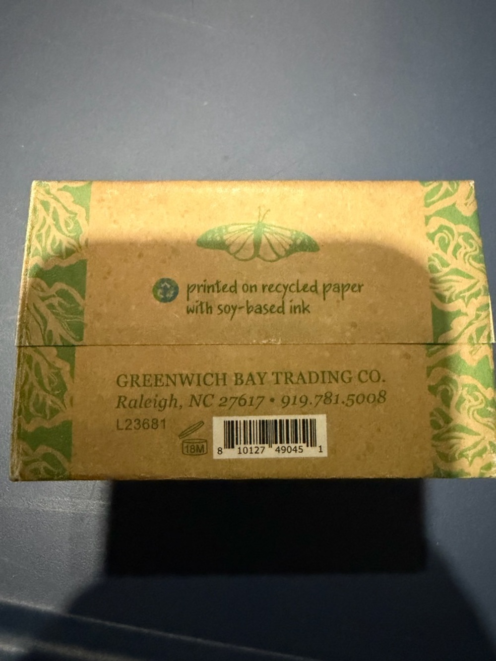 Cucumber + Mint Essential Oil Artisan Soap - 8oz Greenwich Nay Trading co. - Picture 4 of 4